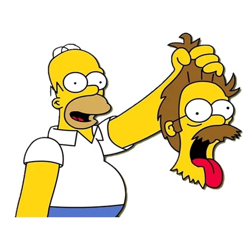 😜 Стикер «Homero» для Telegram