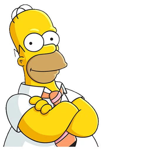 😊 Стикер «Homero» для Telegram