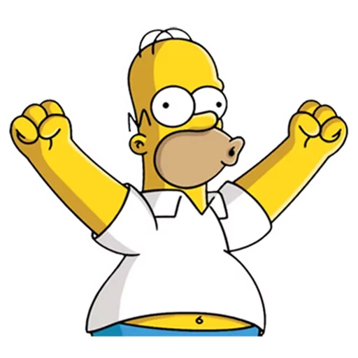 😚 Стикер «Homero» для Telegram