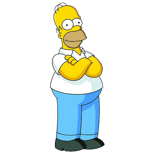 😊 Стикер «Homero» для Telegram