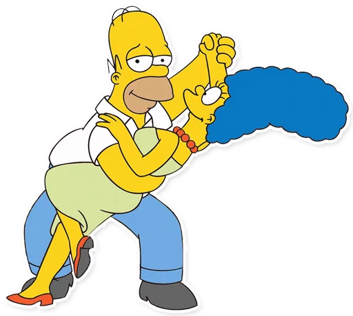 💃 Стикер «Homer Simpson» для Telegram