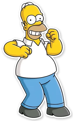 💃 Стикер «Homer Simpson» для Telegram