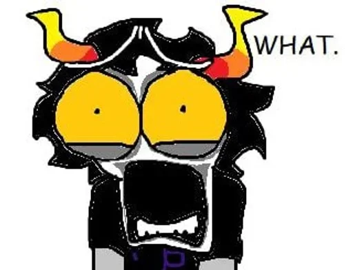 😱 Стикер «homestuck» для Telegram