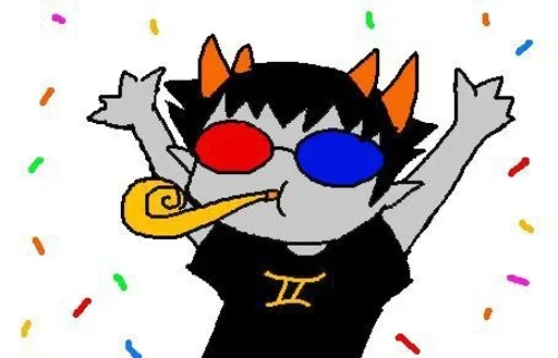 🙌 Стикер «homestuck» для Telegram