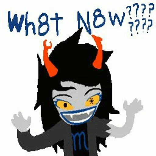 🤨 Стикер «homestuck» для Telegram