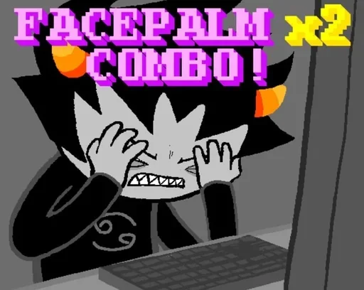🫵 Стикер «homestuck» для Telegram