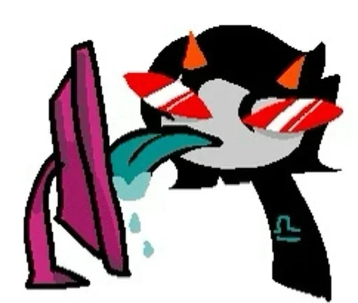 👅 Стикер «homestuck» для Telegram