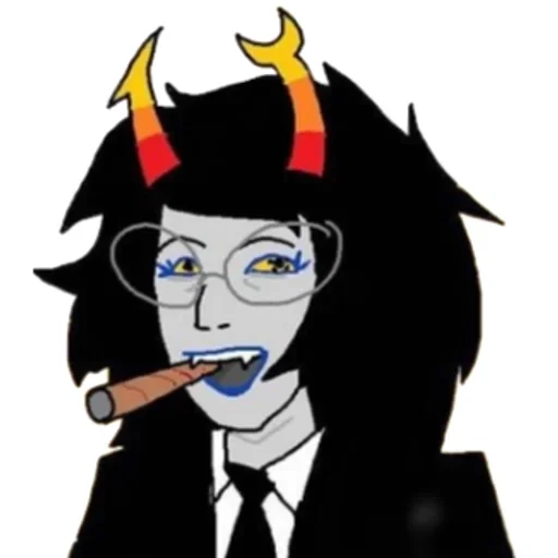 🚬 Стикер «homestuck» для Telegram