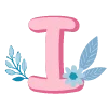 🔠 Эмодзи «Розово-голубые буквы» для Telegram