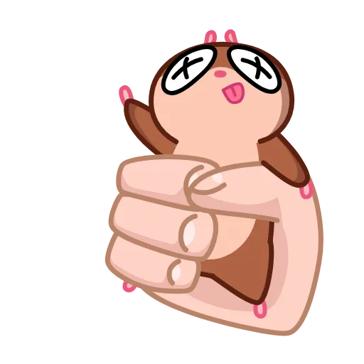 🤩 Стикер «Хомяк» для Telegram