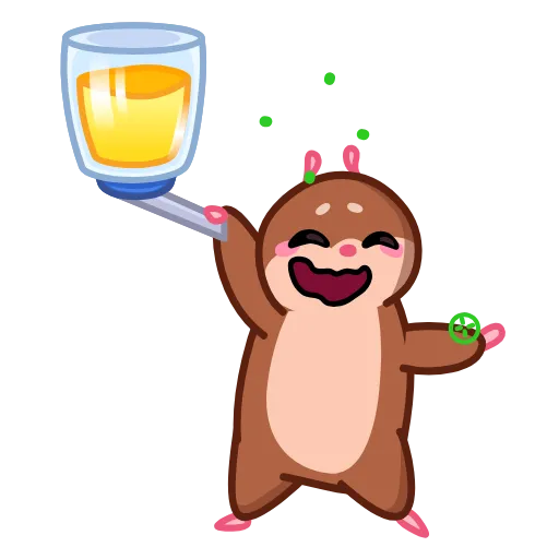 🤩 Стикер «Хомяк» для Telegram