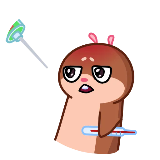 🤩 Стикер «Хомяк» для Telegram