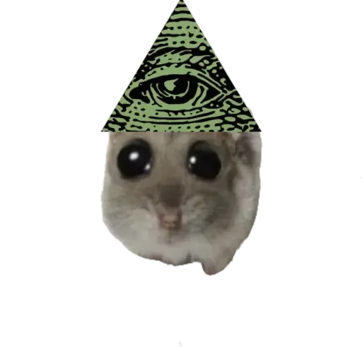 🥺 Стикер «sad hamster» для Telegram