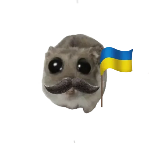 🥺 Стикер «sad hamster» для Telegram