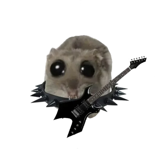 🥺 Стикер «sad hamster» для Telegram