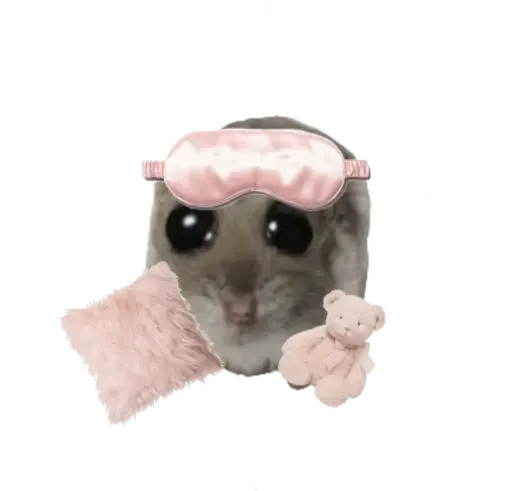 🥺 Стикер «sad hamster» для Telegram