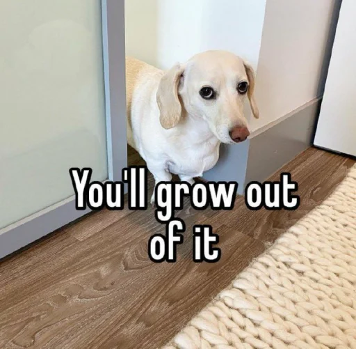 😔 Стикер «homophobic dog» для Telegram