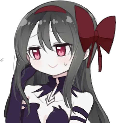 😳 Стикер «Homura Akemi» для Telegram