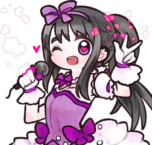 🥰 Стикер «Homura Akemi» для Telegram