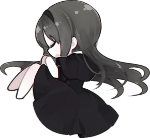 😴 Стикер «Homura Akemi» для Telegram