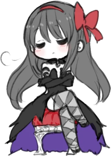 😒 Стикер «Homura Akemi» для Telegram