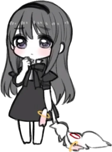 🤔 Стикер «Homura Akemi» для Telegram