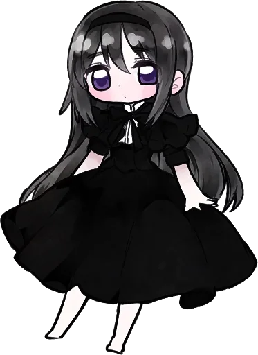 😳 Стикер «Homura Akemi» для Telegram