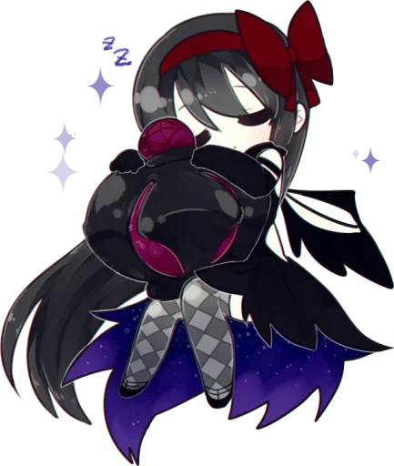 😴 Стикер «Homura Akemi» для Telegram