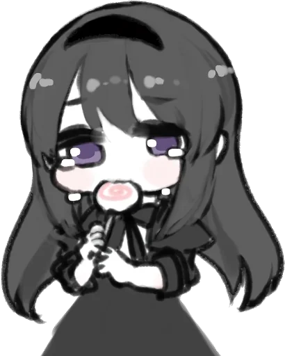 😭 Стикер «Homura Akemi» для Telegram