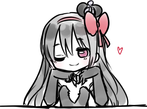 😉 Стикер «Homura Akemi» для Telegram