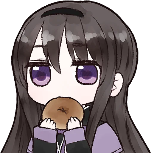 🍩 Стикер «Homura Akemi» для Telegram