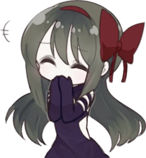 😊 Стикер «Homura Akemi» для Telegram