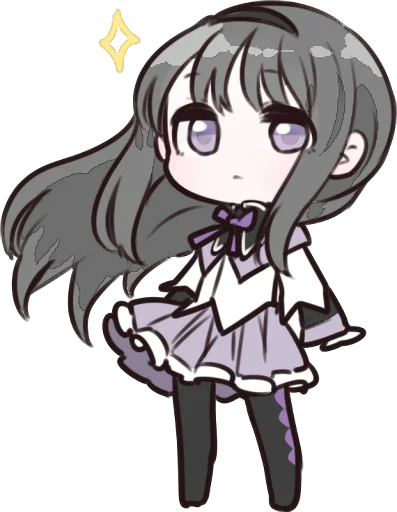 ✨ Стикер «Homura Akemi» для Telegram