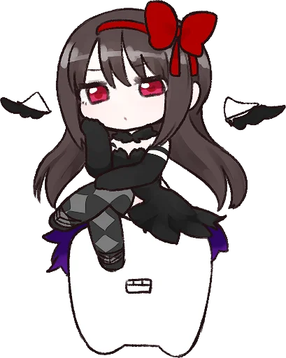 😒 Стикер «Homura Akemi» для Telegram