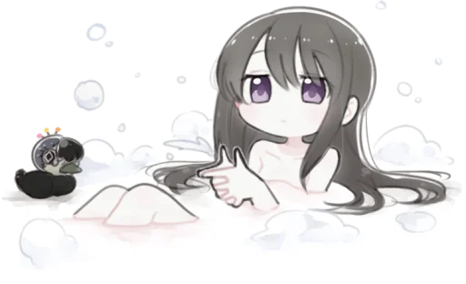 😳 Стикер «Homura Akemi» для Telegram