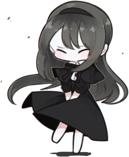😣 Стикер «Homura Akemi» для Telegram
