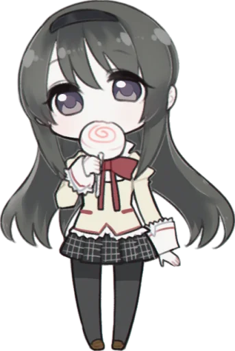 🍭 Стикер «Homura Akemi» для Telegram