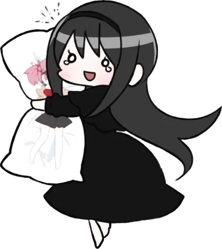 🥲 Стикер «Homura Akemi» для Telegram