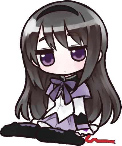 😔 Стикер «Homura Akemi» для Telegram