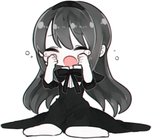 😭 Стикер «Homura Akemi» для Telegram