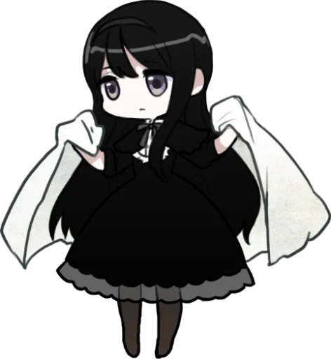 😔 Стикер «Homura Akemi» для Telegram