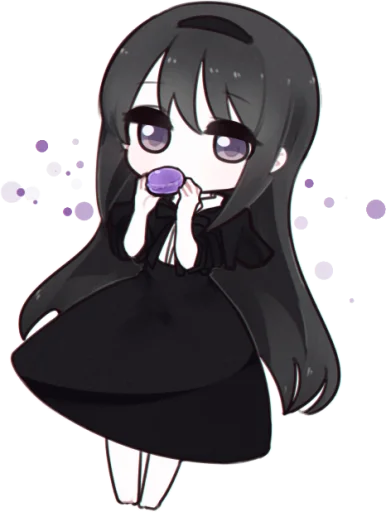 😊 Стикер «Homura Akemi» для Telegram