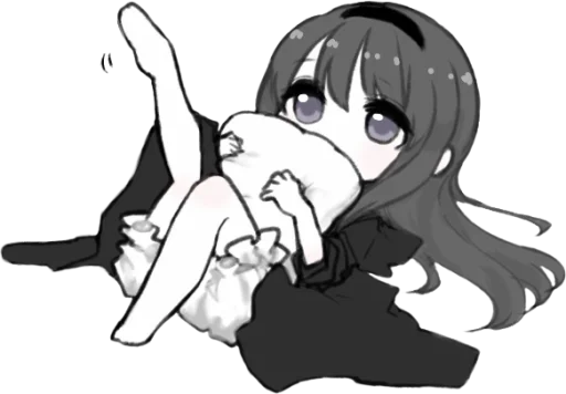 😌 Стикер «Homura Akemi» для Telegram