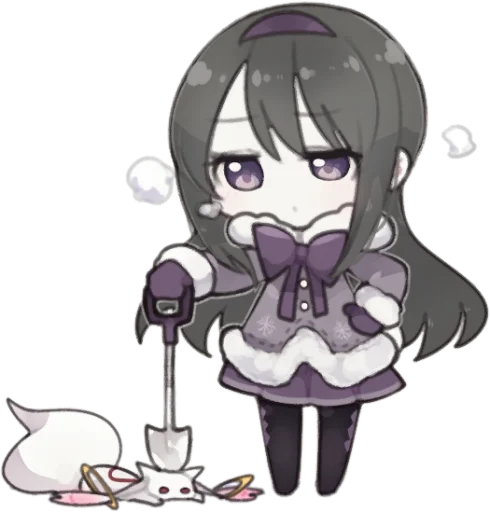 😡 Стикер «Homura Akemi» для Telegram