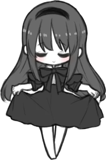 😌 Стикер «Homura Akemi» для Telegram