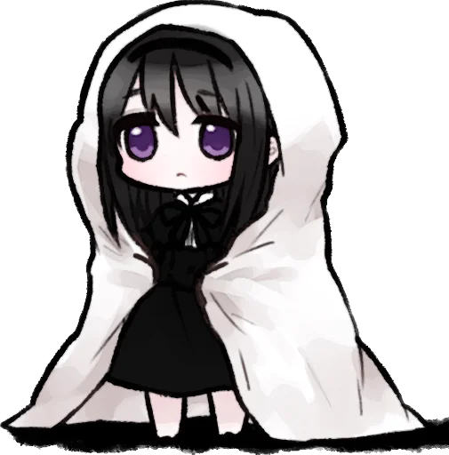 😥 Стикер «Homura Akemi» для Telegram