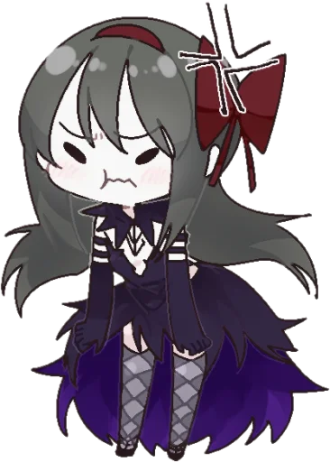 😡 Стикер «Homura Akemi» для Telegram