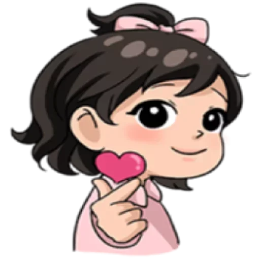 😩 Стикер «Cute» для Telegram