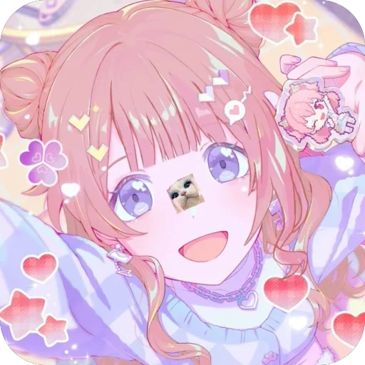 ❤ Стикер «Honami Mochizuki» для Telegram