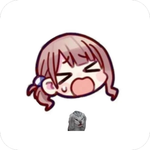 😫 Стикер «Honami Mochizuki» для Telegram